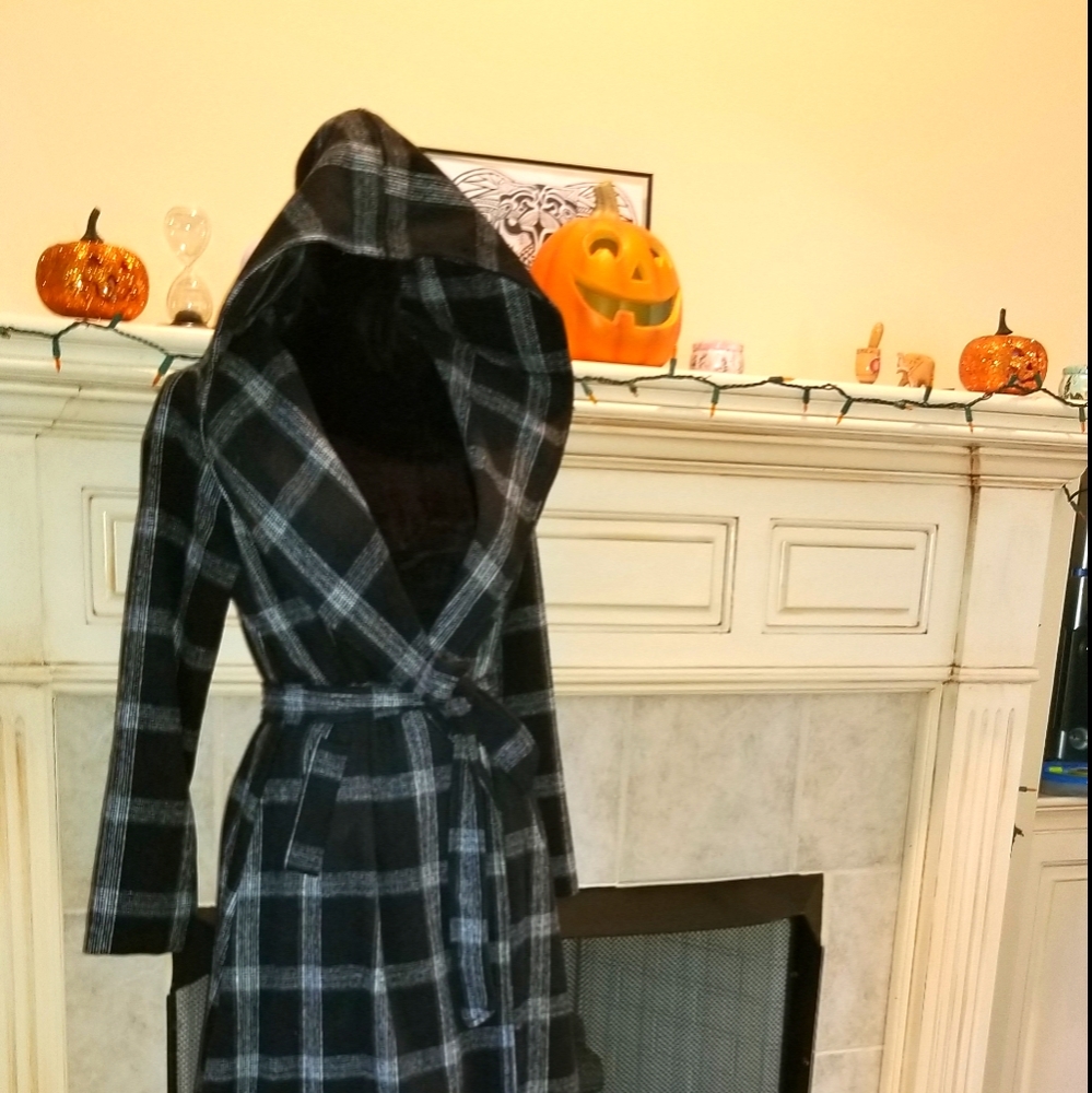 Long Hooded Trench